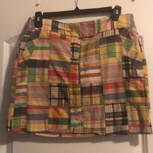 J Crew patchwork skirt size 4